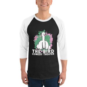 3/4 sleeve raglan shirt