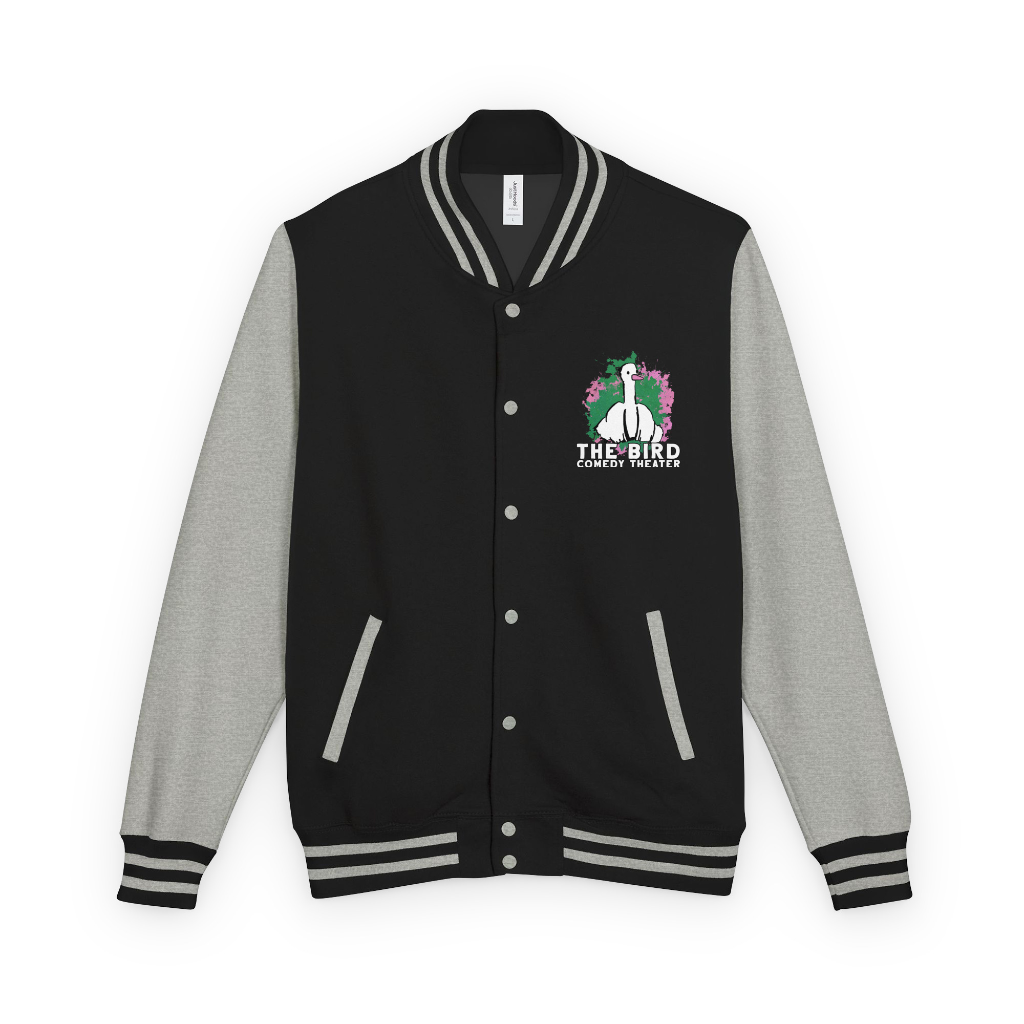 unisex-heavyweight-letterman-jacket-jet-black-heather-grey-front-6a57b781a8b36.jpg